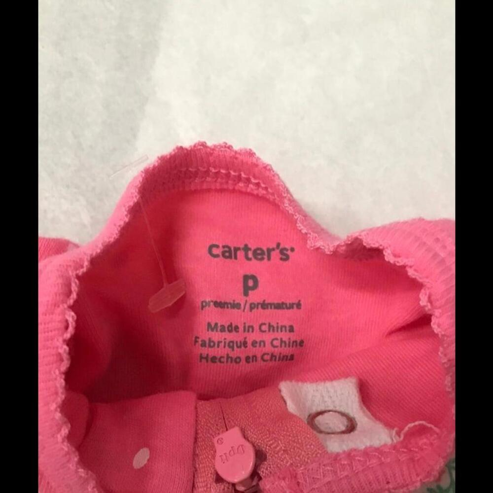 Carters Girl's Onesie #1454 - Picture 2 of 2
